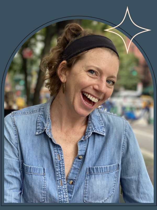 photo of Morgan with a huge smile on her face